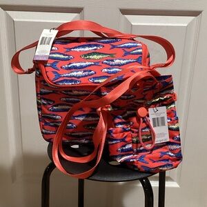 Vera Bradley Lunch & Water Bottle Crossbody Bags - see description